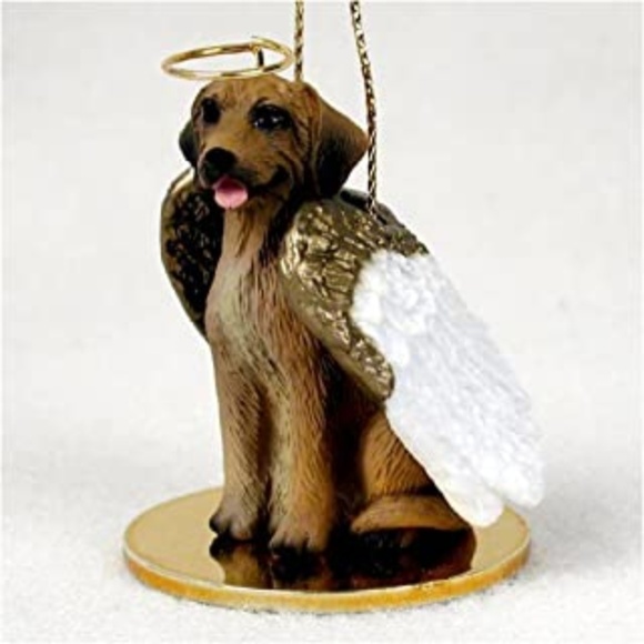 Rhodesian Ridgeback Ornament Christmas Dog Angel - Picture 1 of 6
